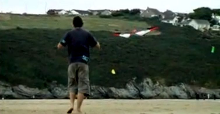 Video of Tim Benson flying the Deepspace