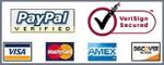 We Accept Visa, Master Card, Discover, American Express and Paypal